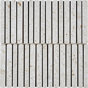Golden Beige Natural Stone Mosaic Tile-BOT11
