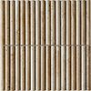 Flute Beige Travertine Mosaic -TRV22