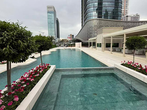 Hilton Hotel Swimming Pool Project, Uzbekistan