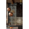 Elegant Black Stained Glass Mosaic Tiles for Walls-YMS12
