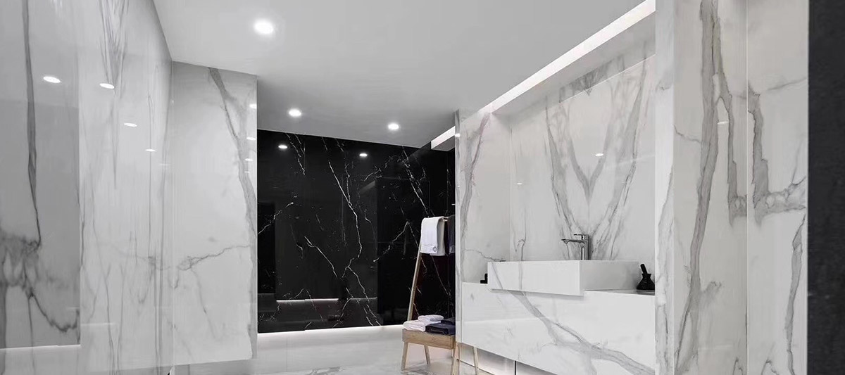 Sintered Stone Bathroom Decoration Project