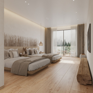 Matte Surface Wood Effect Tile -XM301821