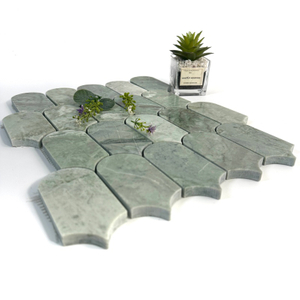 Natural Stone Green Mosaic Tiles