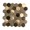 Aluminum Hexagon Mosaic Tiles