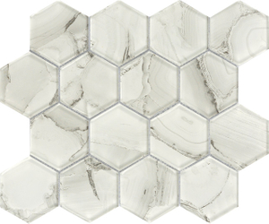 Grey Glass Tiles for Backsplash - Laminted Stone09