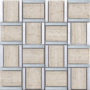 Beige Glass Backsplash - Laminted Stone10