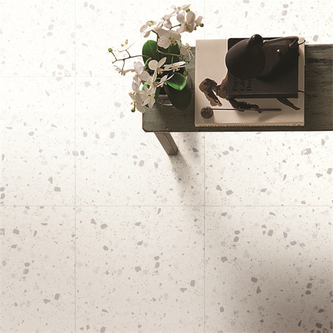 White Terrazzo Tile 