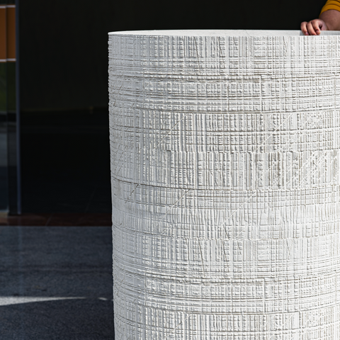 Flexible Stone Wall Covering-Sawing Wood