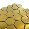 Modern Style Gold Electroplated Mosaic -Dpg16 Lujo