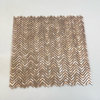 Durable Gold Metal Mosaic Tiles-SAK07