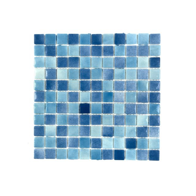 300X300MM Recycled Glass Mosaic Tile-JS2529
