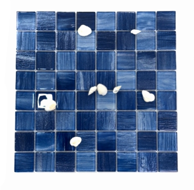 Swimming Pool Glass Mosaic- LC36404