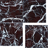 Rosso Levanto Square Marble Mosaic Tile-JLH25