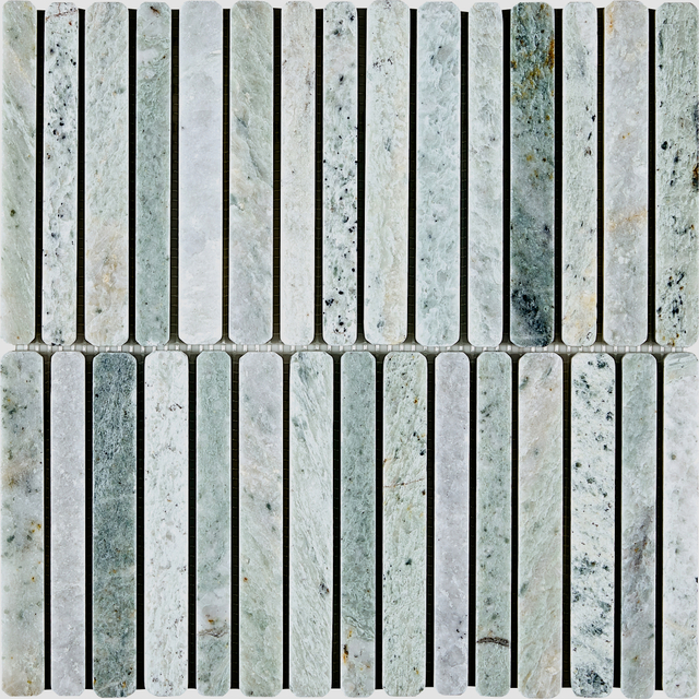 Emerald Marble Long Strip Mosaic-EME11