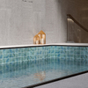 Glossy Blue Pool Mosaic Tile 97x97mm-Sky Blue
