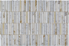 Calacatta Gold Marble Strip Mosaic-CAG11