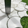 Calacatta Gold Scallop Marble Mosaic-CAG28