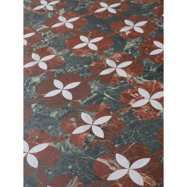 Vintage Patterned Floor Tiles-KF79