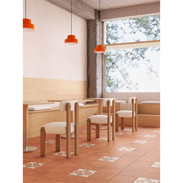 Patterned Porcelain Floor Tiles-CF21