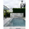 Waterline Tiles For Swimming Pools-Madreperla Slate Brown White
