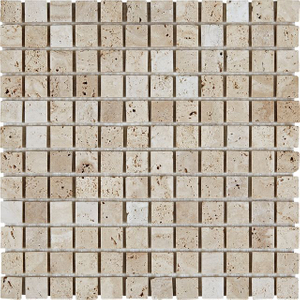 Beige Travertine Stone Mosaic -TRV41F