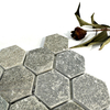 Stone Hexagon Mosaic Tiles