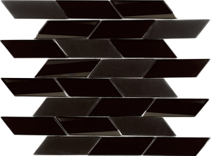 Glass Tile Bathroom Wall - 3DBevelled03