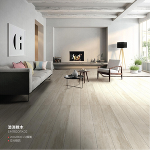 200x1800mm Porcelain Wood Look Tile - Australian Oak