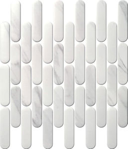 Ceramic Mosaic Tile Cararra White 