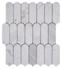 White Marble Mosaic Tile - Jazz White