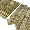 Electroplated Metal Glass Mosaic -DGG06 LUXE 