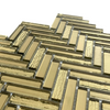 Electroplated Metal Glass Mosaic -DGG06 LUXE 