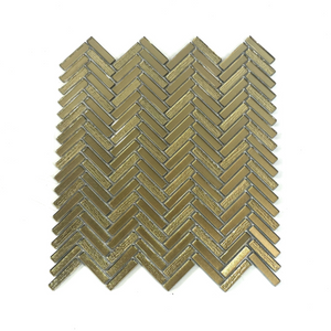 Electroplated Metal Glass Mosaic -DGG06 LUXE 