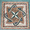 Decorative Natural Stone Mosaic Floor Medallion