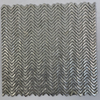 Durable Black Metal Mosaic Tiles-SAB37