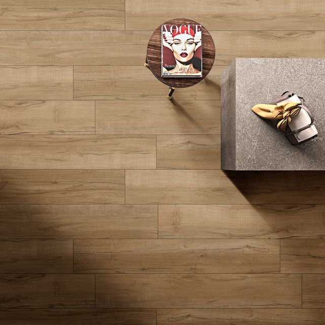 Rustic Sawn Wood Porcelain Tile-G12071