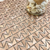 Rose Gold Aluminum Mosaic for DIY Projects-SAK08