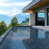 150mm Square Pool Mosaic-Neptune Blue