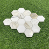 Kajin Gold Hexagon Stone Mosaic-ZGG27