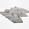 Calacatta Gold Chevron Marble Mosaic-CAG13
