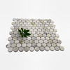 Calacatta Gold Penny Round Mosaic-CAG12