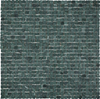 Indian Green Marble Rough Small Square Chip Mosaic–IND40H 