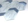 Vibrant Blue Stained Glass Mosaic for Indoor Walls-ZSS22