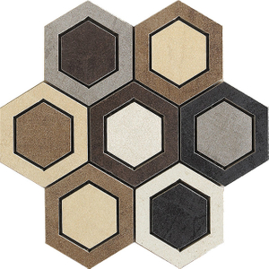 Porcelain Mosaic Hexagon Tile
