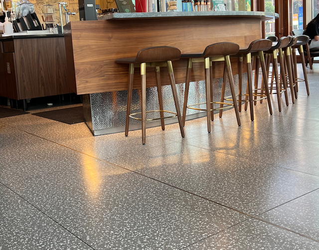 WiFi Ceramics New Project - Starbucks Coffee Shop - Terrazzo Tiles (17)