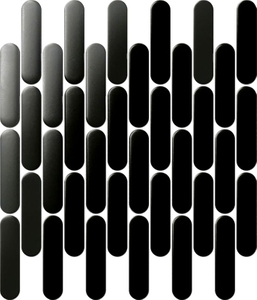 Ceramic Mosaic Black Tile for Wall 