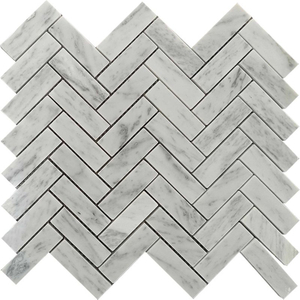 Marble Mosaic Tile - Carrara