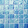 Glossy Ceramic Pool Tiles - Wave