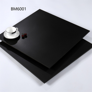 600x600mm Super Black Bathroom Tiles
