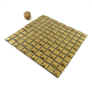 Unique Gold Electroplated Mosaic -Dpg12 Lujo